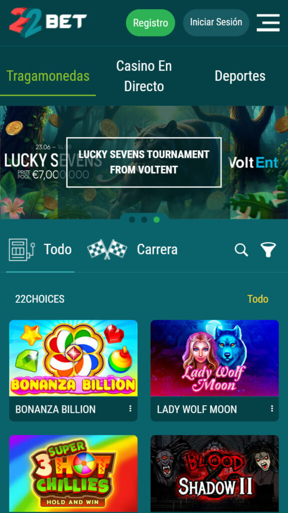 22bet casino