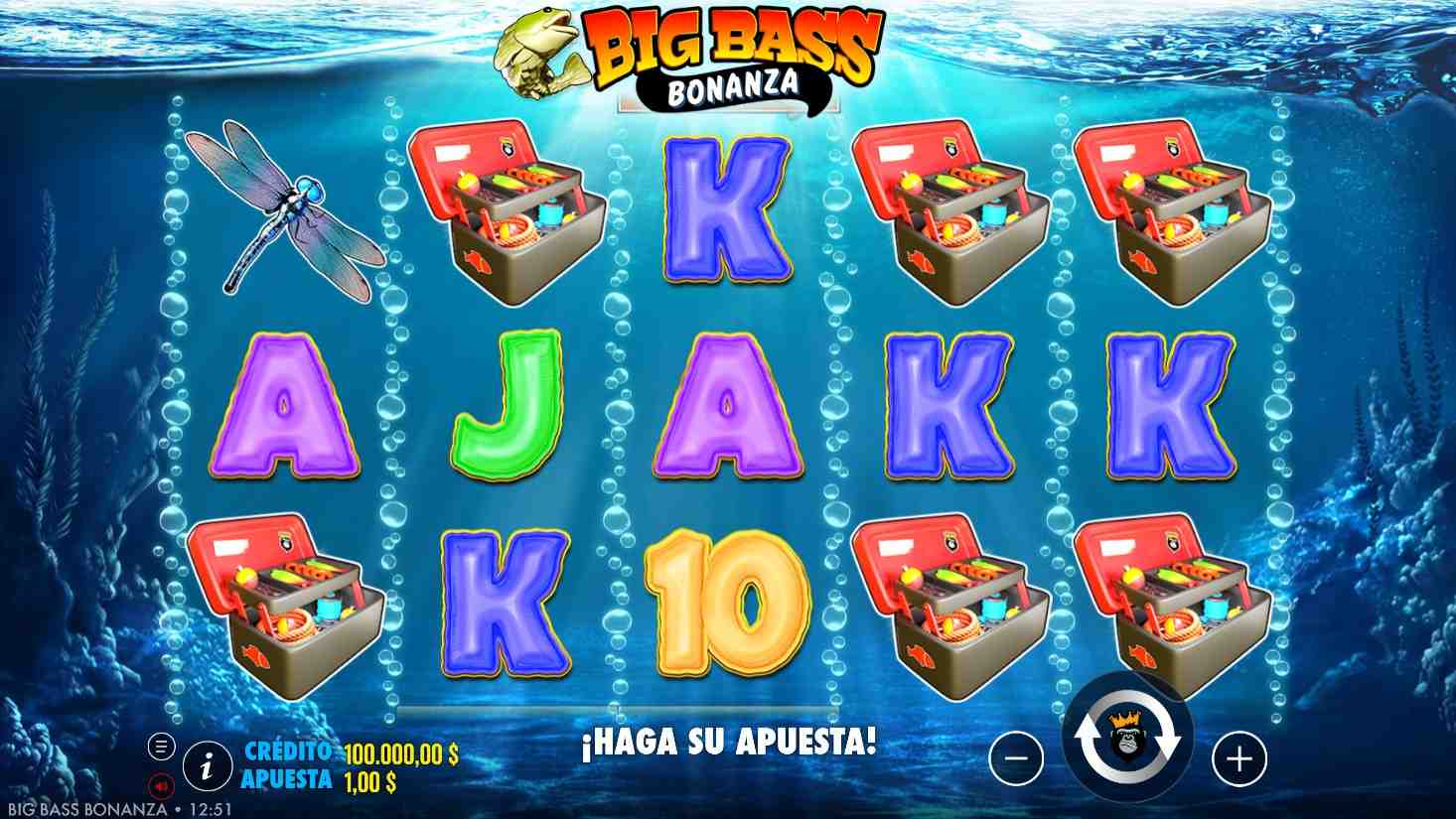 Big Bass Bonanza tragamonedas con buen RTP