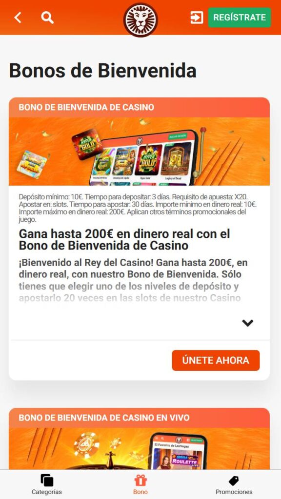 LeoVegas Casino en Perú