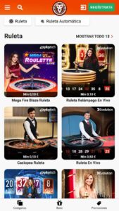 LeoVegas Casino con juegos en vivo 