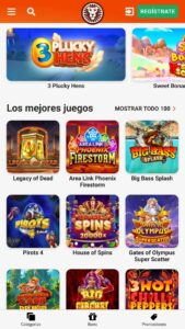 Juegos de tragamonedas en LeoVegas Casino