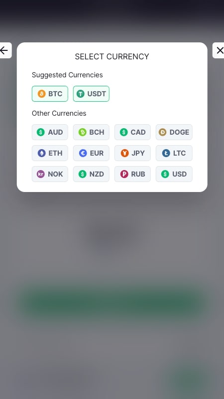 Métodos de pago de Bitstarz