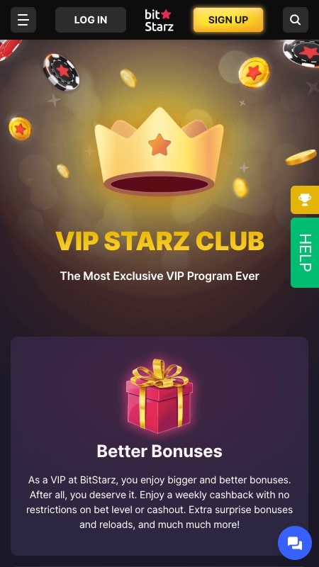 Programa de fidelidad de Bitstarz